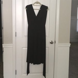 Black cocktail dress